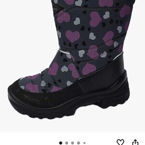 Kuoma Heart Pattern Boots 34